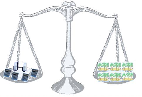 �a balance grave sur les �les !