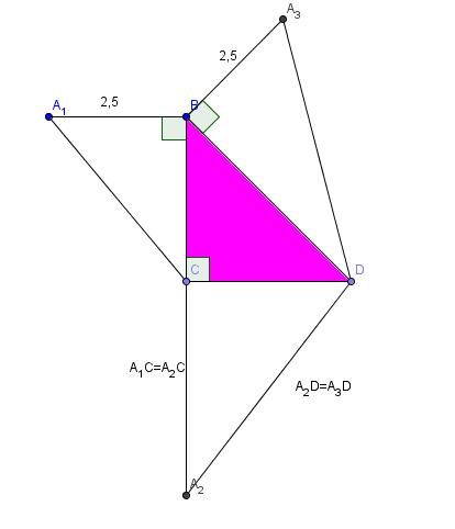 patron d une pyramide a base triangulaire