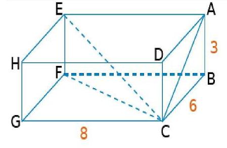 Pavé droit et triangle rectangle - forum mathématiques - 246952