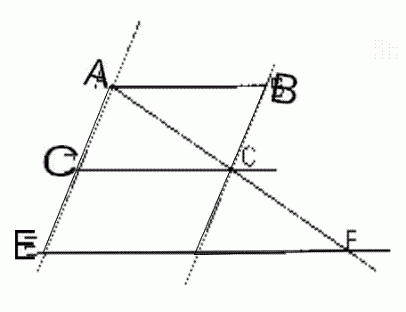 exercice avec le th�or�me de Thal�s 
