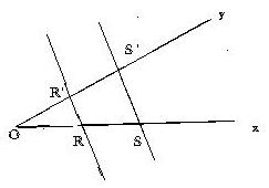 triangle rectangle et cosinus d\'un angle aigu