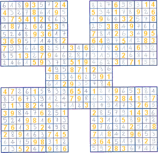 Sudoku puissance cinq