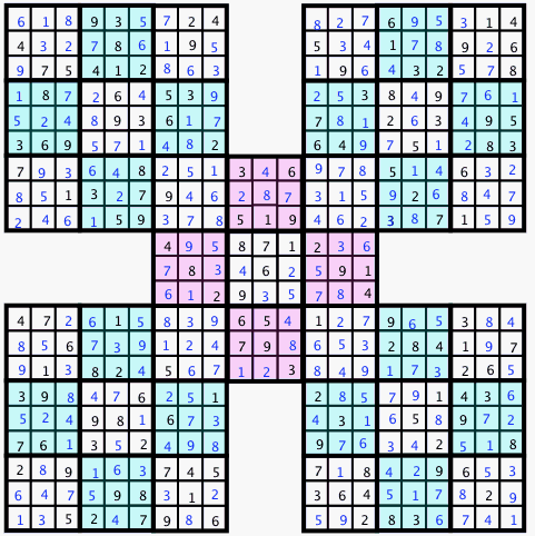 Sudoku puissance cinq