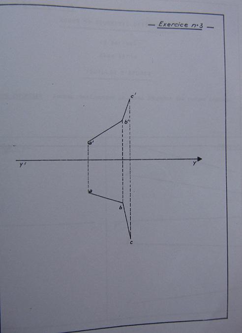 géométrie descriptive