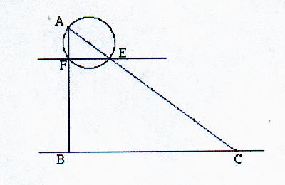 Triangle rectangle et cercle