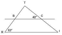 Determiner la mesure d\'un angle dans un triangle
