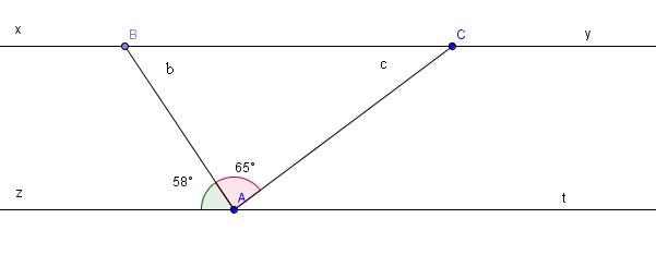 calcul d\'angle