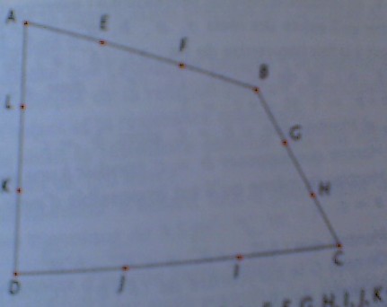 Barycentre et probl�me de g�om�trie.