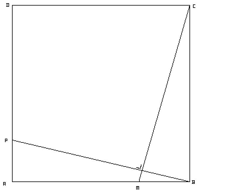 probleme de triangle isomtrique.