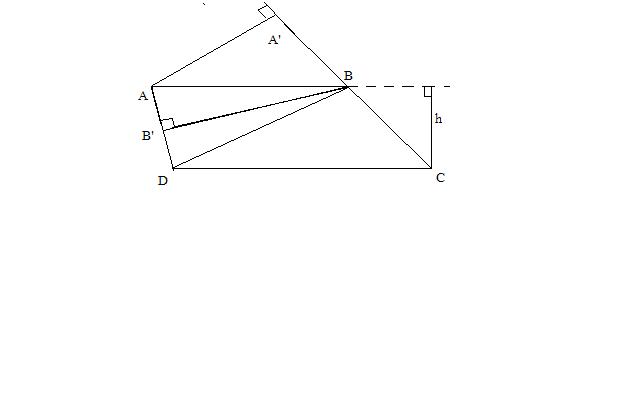 dans un trapeze ABCD ....