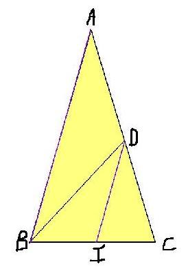 Droites parallles, triangle isocle, bissectrices.