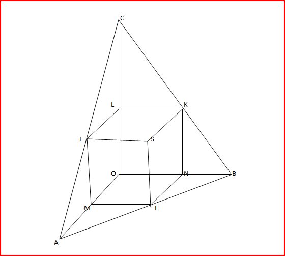 Tetraèdre et sphère circonscrite - forum mathématiques - 322297