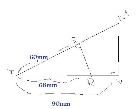 Probleme triangle rectangle