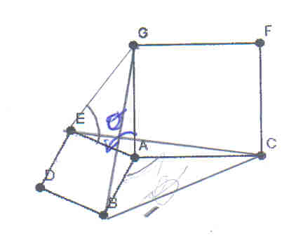 angle orient� 