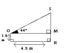 DM 4ème calcul  de cosinus et angles