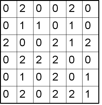 Enigmo 206 : Jeu de grille
