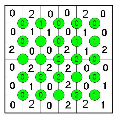 Enigmo 206 : Jeu de grille