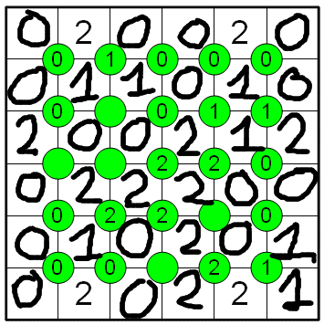 Enigmo 206 : Jeu de grille