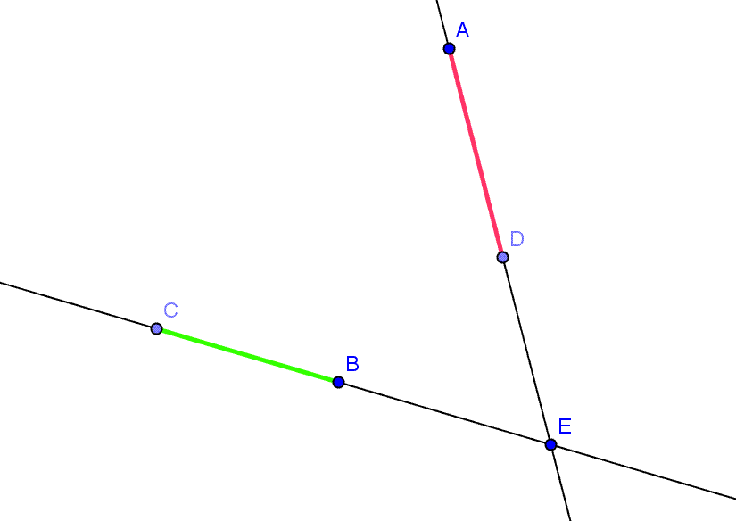 place les points : exercice de mathématiques de sixième - 367403