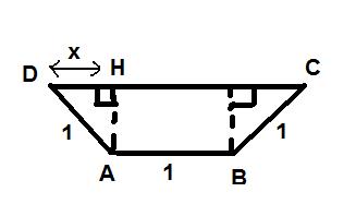 Probl�me d\'optimisation d\'un trap�ze