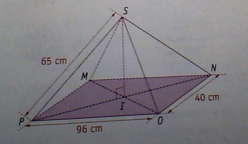 Exercice G�om�trie : Pyramide