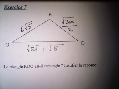dm sur les Racine Carre