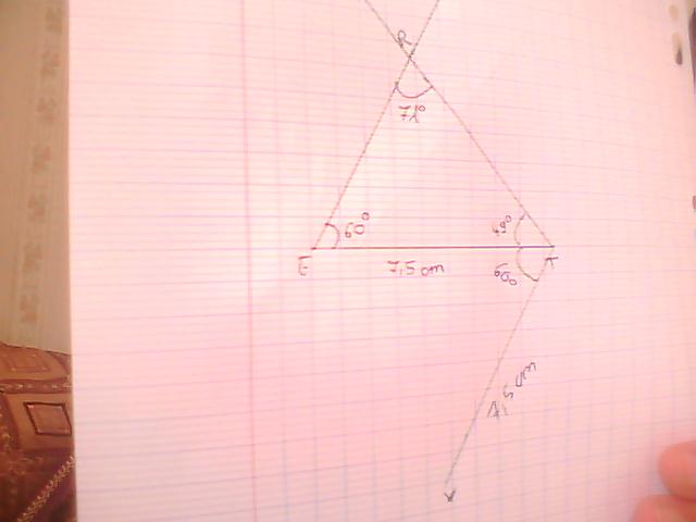 exercice de math avec angles