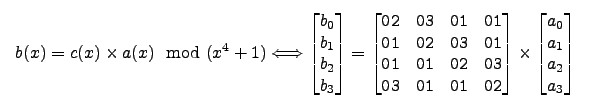 AES et math�matiques