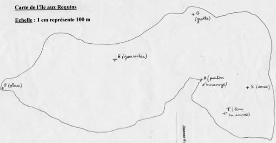 DM carte de l\'�le aux requins