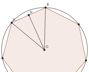 Approximation de pi par un polygne rgulier