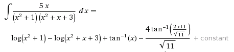 Primitive de fractions rationnelles - forum de maths - 456541