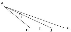 Question sur le barycentre d\'un triangle  partir de troispoints