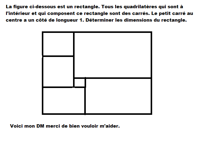 determiner les dimensions du rectangle