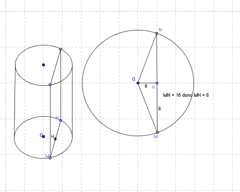 section d\'un cylindre de r�volution
