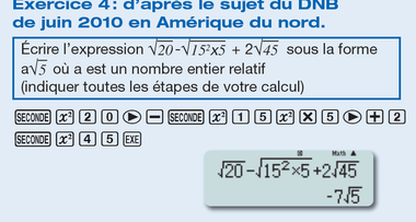 Calculatrice Casio des college 