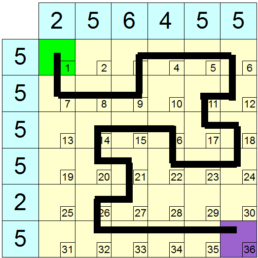 Enigmo 262 : jeu de grille
