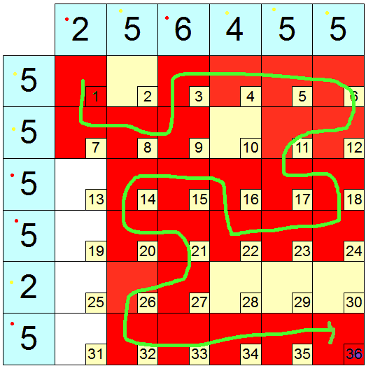 Enigmo 262 : jeu de grille