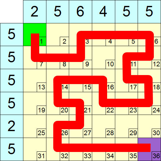 Enigmo 262 : jeu de grille