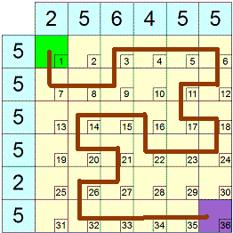 Enigmo 262 : jeu de grille
