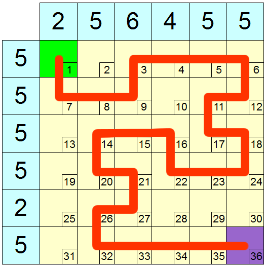 Enigmo 262 : jeu de grille
