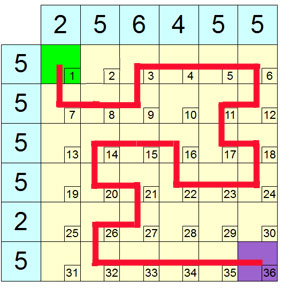 Enigmo 262 : jeu de grille