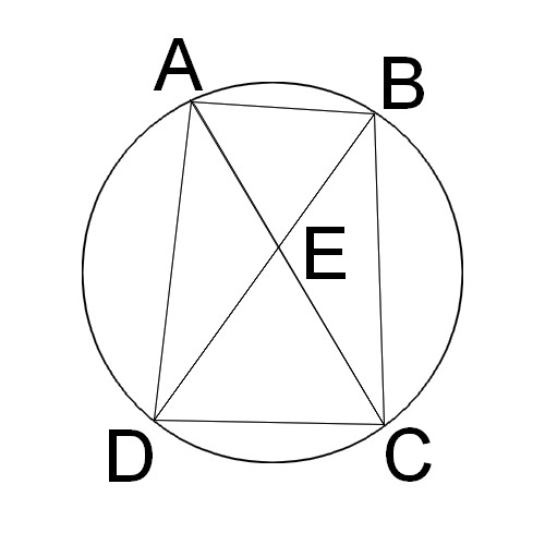 DM: angle inscrit, angle au centre, trapze ? 
