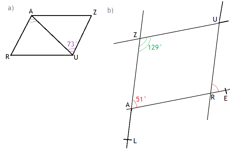 Dermontrer que le quadrilatere est un paralllogramme
