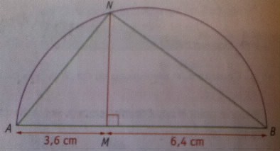 Cosinus d\'un angle aigu d\'un triangle rectangle.
