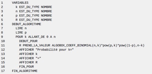 programmation