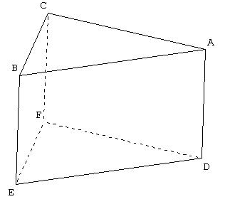 prisme a base triangulaire
