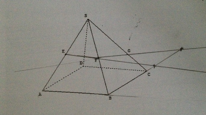 Section pyramide 