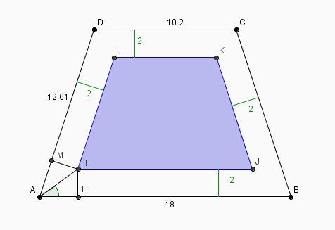 Aire d\'un trap�ze dans un autre trap�ze ??