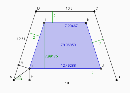 Aire d\'un trap�ze dans un autre trap�ze ??