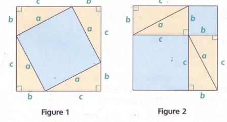Démonstration de la propriété du théorème de Pythagore